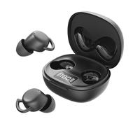 Annadue Wireless Earbuds, Lightweight Noise Cancelling Earbuds, Bluetooth 5.4 Gaming Earphones with 25H Playtime, HiFi Sound and Ergonomic Fit for Running/Sports/Sleep (Black)