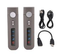 Annadue Wireless HD Transmitter Receiver Kit, 4K 60Hz Plug and Play Dual Band 2.4G 5.8G with Sound and Picture Synchronous Transmit, for PC Laptop Projector Home Game Console Set Top