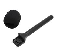 Annadue Wireless Mic Holder, Microphone Handle Mount Adapter for Hollyland Lark M1 C1 150 G1 Movo, 2Pcs Mic Stand Clip for Interview Recording