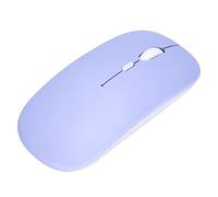 Annadue Wireless Mouse, UltraThin Portable Gaming Office Computer Accessories with Wireless Transmission, Three-Level DPI, 800-1200-1600DPI, Long Service Life (Purple)