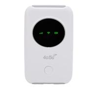 Annadue Wireless Portable Travel Router, 4G 5G LTE WiFi Mobile Hotspot 300Mbps, 10 Devices Supported, WiFi Router/Hotspot, for Public & Hotel, 3200mAh Battery
