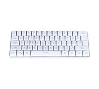 Annadue Wireless RGB Gaming Keyboard, Bluetooth/2.4Ghz/Wired 3-Mode 61 Keys Compact Keyboard, for Win98SE Me 2000 XP/7/10/11, for OS X, the latest for Linux, for Home Office (White)