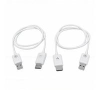 Annadue Wireless Transmitter Receiver USB HD Multimedia Transmitter Receiver Extender Kit Wireless Sender 1080P 164FT Plug and Play with USB Interface for