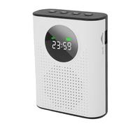 Annadue Wireless Voice Amplifier Bluetooth 5.2, 2.4G Clear Sound Portable Speaker with Magnetic Lavalier Mic, LED Display, Noise Reduction, for Teachers Lectures