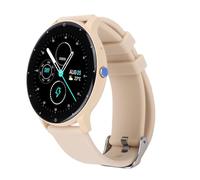 Annadue Women's Smartwatch with 1.28 Inch High Definition Touch Screen, Bluetooth Calling AI Voice Assistant IP68 Water Proof, Built in Fitness Tracker with Multiple Exercise Mod (Gold)