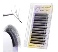 ANNAFRIS Eyelash Extension 4D Camellia W Lashes 0.07 L 8-15mm Mix Premade Fans Eyelashes Volume Lash Extension(Camellia-4DW 0.07L 8-15mm)