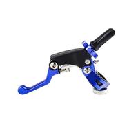 ANNAKETZPW Brake Clutch Motorcycle 360° CNC Labor-Saving Anti-Slip Folding Handlebars Brake Clutch Levers for CR125R for CRF250 for CR500R for CRF250R Clutch Lever(Blue Clutch Handle)