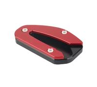 ANNAKETZPW Motorbike Bracket Expander For CBR 1000RR Motorcycle CNC Kickstand Foot Side Stand Extension Pad Support Plate Enlarge Stand Motorcycle Side Stand Extension(Red)