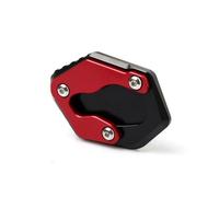 ANNAKETZPW Motorbike Bracket Expander For XMAX125 For XAMX250 For XMAX300 Foot Side Stand Extension Kickstand Motorcycle Sidestand Plate Enlarge Motorcycle Side Stand Extension(Red)