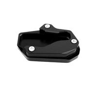 ANNAKETZPW Motorbike Bracket Expander Motorcycle Accessories Kickstand Side Stand Extension Pad Stands For FORZA300 For NSS350 2018-2023 Motorcycle Side Stand Extension(Black)