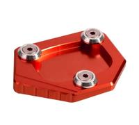 ANNAKETZPW Motorbike Bracket Expander Motorcycle CNC Kickstand Side Stand Plate Pad Enlarge Extension For NC700X For NC700S For NC700D For CBR500R For CB500F Motorcycle Side Stand Extension(Silver)