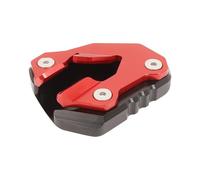 ANNAKETZPW Motorbike Bracket Expander Motorcycle Kickstand Extension Plate Foot Side Stand Enlarge Pad For Tiger 800 XC 2010-2014 For XRx For XRt 2015-2021 Motorcycle Side Stand Extension(Red)