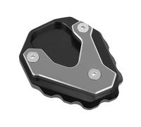 ANNAKETZPW Motorbike Bracket Expander Motorcycle Kickstand Extension Plate Foot Side Stand Enlarger Pad For CL 300 500 For SCL500 For SCL300 2021-2024 2023 Motorcycle Side Stand Extension(Titanium)