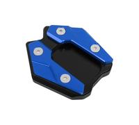 ANNAKETZPW Motorbike Bracket Expander Motorcycle Kickstand Extension Plate Foot Side Stand Enlarger Pad For CB150R For CB300R 2017-2023 2022 Motorcycle Side Stand Extension(Blue)