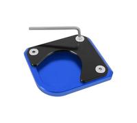 ANNAKETZPW Motorbike Bracket Expander Motorcycle Kickstand Foot Side Stand Extension Pad Support Plate For SEROW250 For Tenere700 For WR250R For XT250 For XL 750 Motorcycle Side Stand Extension(Blue)
