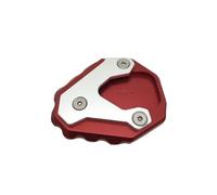 ANNAKETZPW Motorbike Bracket Expander Motorcycle Kickstand Foot Side Stand Extension Pad Support Plate Enlarge For CB500X For CB400X 2013-2023 2022 Motorcycle Side Stand Extension(Red)