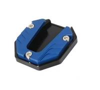 ANNAKETZPW Motorbike Bracket Expander Motorcycle Side Stand Cover Motorcycle Stands Pad Foot Extension Kickstand Accessories Balck Motorcycle Accessories Motorcycle Side Stand Extension(Blue)