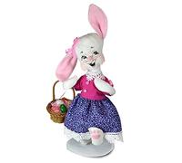 Annalee Girl Bunny with Basket 8in