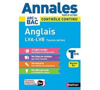 Annales BAC 2021 Anglais Terminale - Corriges