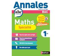 Annales Bac Maths 1re: Sujets & corrigés