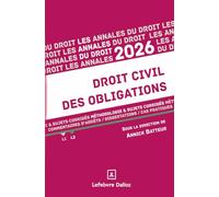 Annales Droit civil des obligations 2026: Méthodologie & sujets corrigés