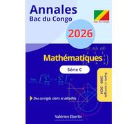 Annales du Bac du Congo, Série C: Mathématiques