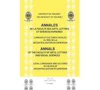Annales Vol 26: Langues et cultures locales à l'ère de la décentralisation au Cameroun