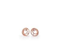 Annamaria Cammilli 18ct Pink Champagne Gold 0.18ct Diamond Dune Series Earrings ANNC-113