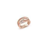 Annamaria Cammilli 18ct Pink Champagne Gold 0.27ct Diamond Dune Series Ring - 47 ANNC-187/47