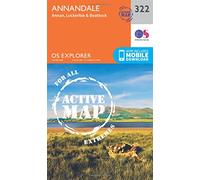 Explorer Active 322 Annandale Map With Digital Version, Orange One Size