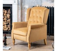 Annapoli Recliner Armchair Artemis Home Yellow One Size