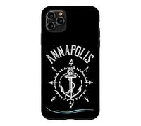 Annapolis Maryland Compass Rose, Nautical Sailing, Boat Case for iPhone 11 Pro Max