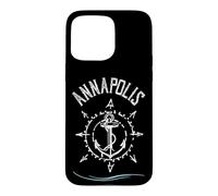 Annapolis Maryland Compass Rose, Nautical Sailing, Boat Case for iPhone 15 Pro Max