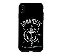 Annapolis Maryland Compass Rose, Nautical Sailing, Boat Case for iPhone XS Max