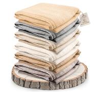 Annapurna Cashmere Mere Luxury mere Blanket 100% Cashmere Wool 125cm x 250cm Hand Woven from Nepal - Ideal as a Throw or Cuddle Blanket for Sofa and Bed (Golden Beige Herringbone)