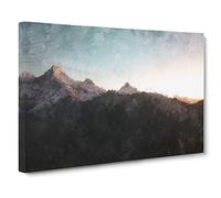 Annapurna Circuit Trek in Nepal Canvas Print for Living Room Bedroom Home Office Décor, Wall Art Picture Ready to Hang, 30 x 20 Inch (76 x 50 cm)