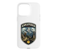 Annapurna Nepal Family Trip Trekking Himalaya Vacation Case for iPhone 15 Pro Max