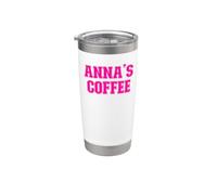 Anna's Coffee Anna Name Personalized Stainless Steel Insulated Tumbler