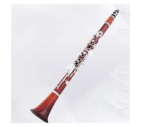 Annatto Bb Clarinet Play Alto B Solo Drop B Clarinet White Copper Button Free Clarinet Case Beginner Clarinet