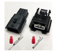 ANNBCDL 0.6mm Automotive ABS Connector DJ7021K-0.6 Air Flow Meter Plug Pressure Connection 2P/3P/6P/8P/10P/12P Terminal(3P,5 Sets)