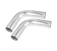 ANNBCDL 1/2 Pcs 47mm-72mm ID 51mm-76mm OD Universal 90 Degree Bend Elbow Intercooler Pipe Air Intake Tube(72mm 76mm 2Pcs)