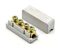 ANNBCDL 1 PCS 80/120/150A Large Current 10/25/35/50 Square Quick Connection Terminal1000v Insulated Electrical Terminals Cable Blocks(I-25)