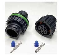 ANNBCDL 1Set 5Sets 2Hole 3pin 4Pin 7ways Round HOWO A7 Odometer Speed Sensor Plug Sealed Auto Connector 1-967325-1(7P,5 Sets)