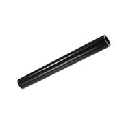 ANNBCDL 2.5cm-10.1cm ID Car Straight Coupler Silicone Hose Front Intake Reducer Intercooler Tube 4-Ply 12'' Black(2.5cm ID 3.5cm OD)