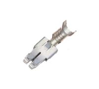 ANNBCDL 20 Pcs AMP Tyco 6.3 MM Brass Female Crimp Fuse Box Terminal Auto Wire Connector Pins G215 927839-1(Size:50 Pcs)