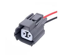 ANNBCDL 2Pin Rear Door Lock Motor Horn Plug Auto Waterproof Connector Wire Harness 6181-0070 6189-0129(Color:2P Female,Size:10 Pcs)