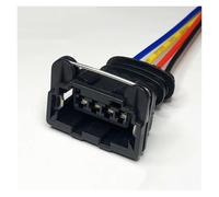 ANNBCDL 3.5mm Automobile Fuel Injection Nozzle Plug 282189-1 Sensor 2/3/4-pin Ignition Coil Wire Connector Length 15cm(4p strip line-Female,5sets)