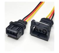 ANNBCDL 3.5mm Automobile Fuel Injection Nozzle Plug 282189-1 Sensor 2/3/4-pin Ignition Coil Wire Connector Length 15cm(3p strip line-Y,5sets)