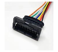 ANNBCDL 3.5mm Automobile Fuel Injection Nozzle Plug 282189-1 Sensor 2/3/4-pin Ignition Coil Wire Connector Length 15cm(7p strip line-Female,1sets)