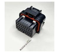 ANNBCDL 34pin/60pin TE ECU Connector PCB Socket Wire-to-Board Male And Female Plug 1Set 5Sets(34P Female-3slots,1 Set)